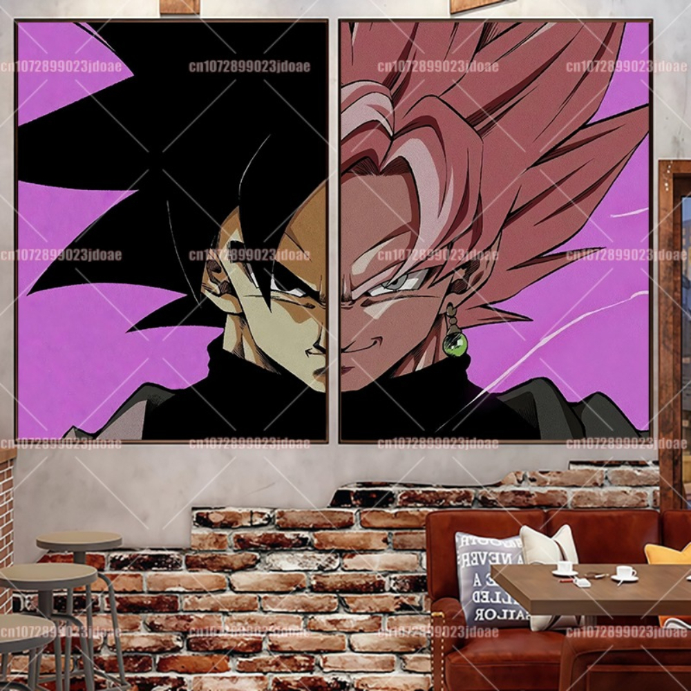Dragon Ball Anime Wall Art - V - Home Decor Canvas บทวิจารณ์และราคา