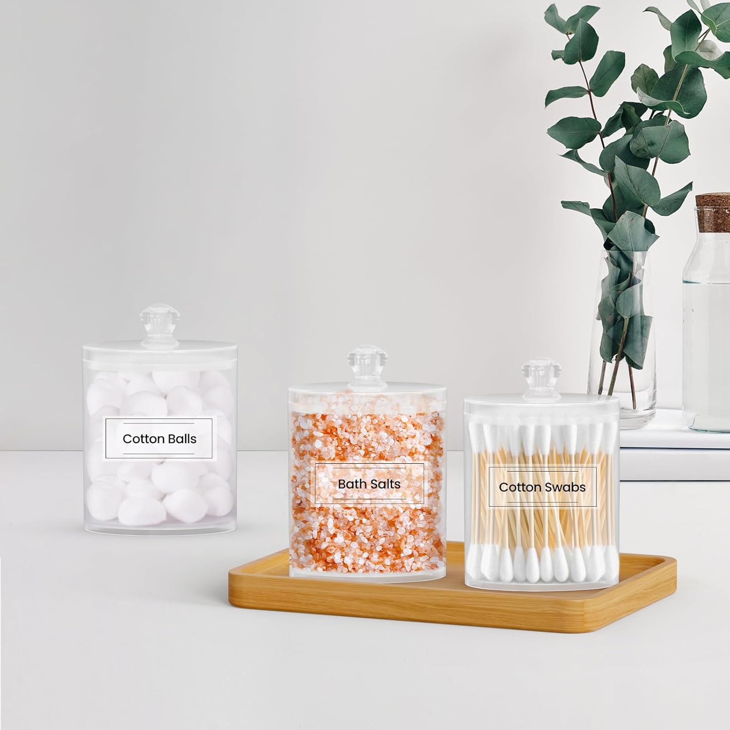 Acrylic Qtip Holder 6 Pack wit - Home Decor Free Images บทวิจารณ์และราคา