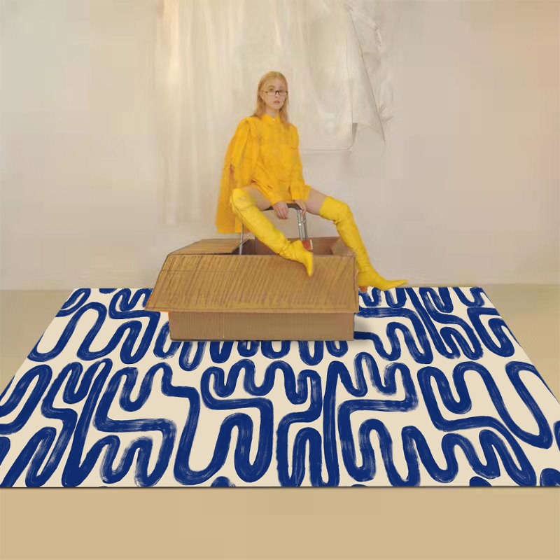 Geometric Irregular Lines Larg - Home Decor Ig บทวิจารณ์และราคา