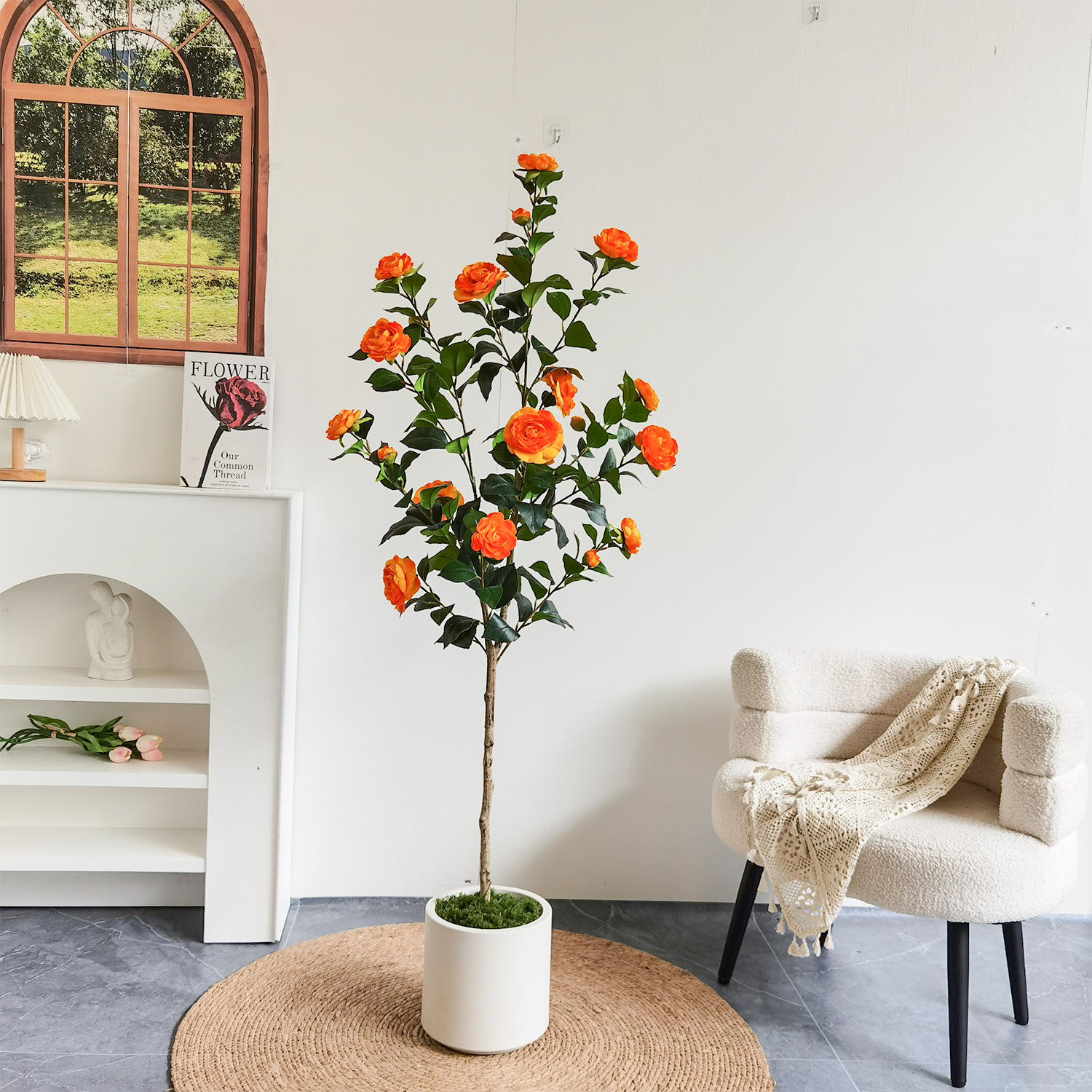 Artificial Camellia Tree 125CM - Home Decor Range บทวิจารณ์และราคา