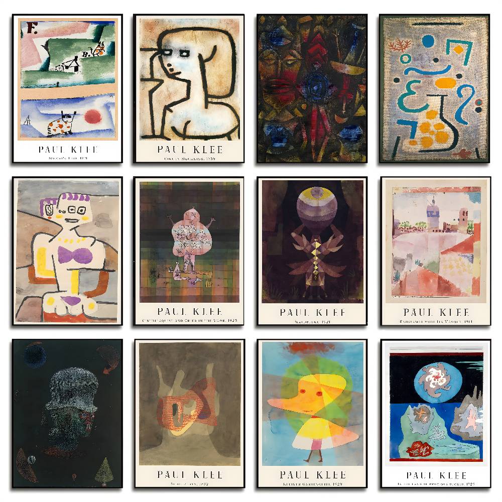 Paul Klee Abstract Exhibition  - Home Decor Exhibition บทวิจารณ์และราคา