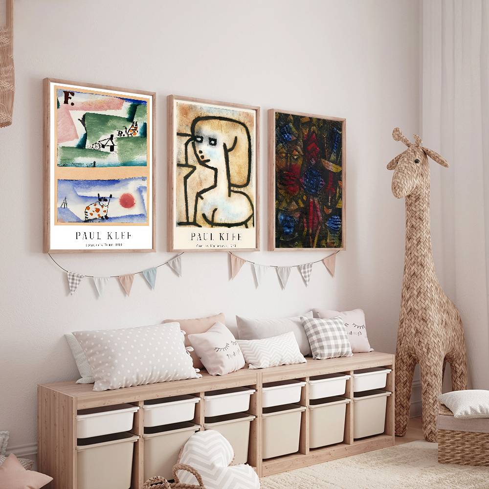 Paul Klee Abstract Exhibition  - Home Decor Exhibition บทวิจารณ์และราคา