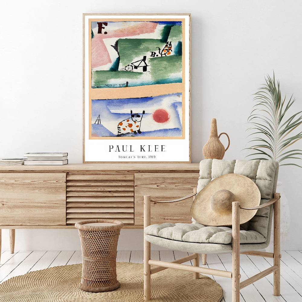 Paul Klee Abstract Exhibition  - Home Decor Exhibition บทวิจารณ์และราคา