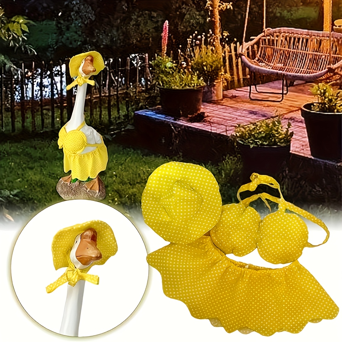 Goose Outfit 23 Inch Hawaii Bi - Home Decor Quirky บทวิจารณ์และราคา