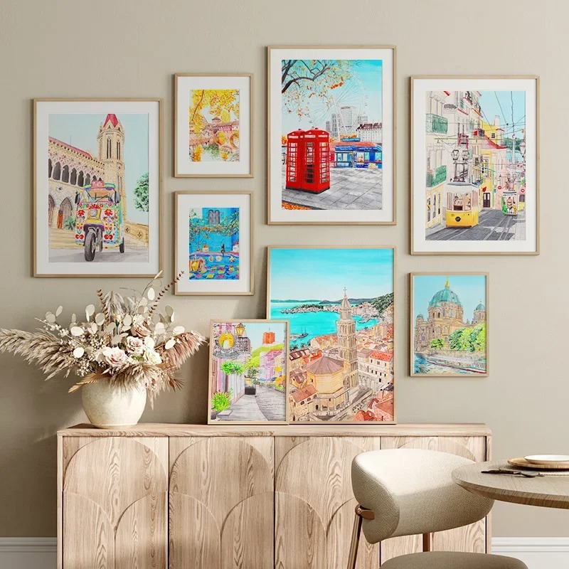 Colorful London Karachi Citysc - Home Decor Karachi บทวิจารณ์และราคา