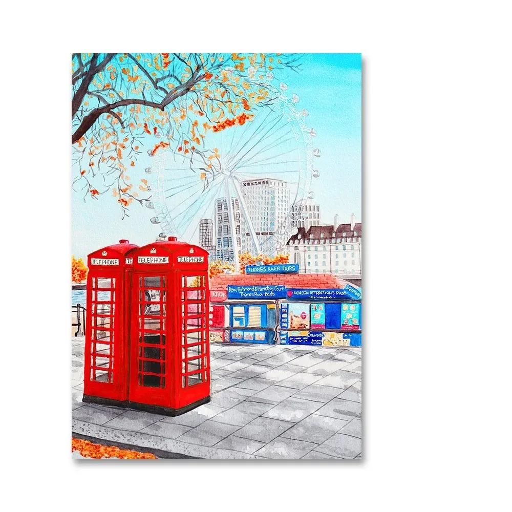 Colorful London Karachi Citysc - Home Decor Karachi บทวิจารณ์และราคา