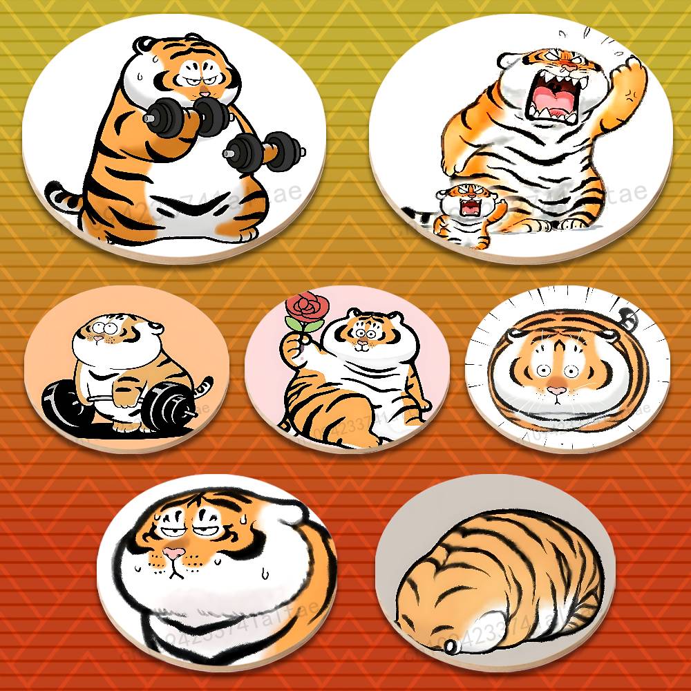 Funny Cute Tiger Emojis Multif - Home Decor Emoji บทวิจารณ์และราคา