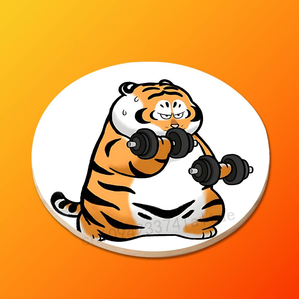 Funny Cute Tiger Emojis Multif - Home Decor Emoji บทวิจารณ์และราคา