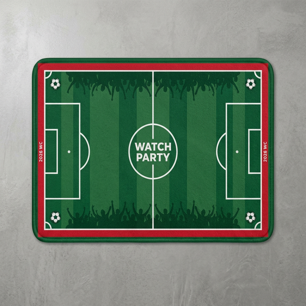 Football Field Pattern floor m - Home Decor Living Room บทวิจารณ์และราคา