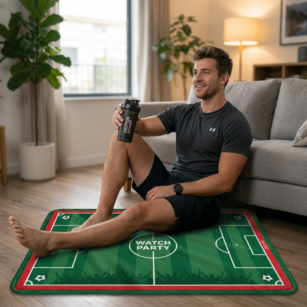 Football Field Pattern floor m - Home Decor Living Room บทวิจารณ์และราคา