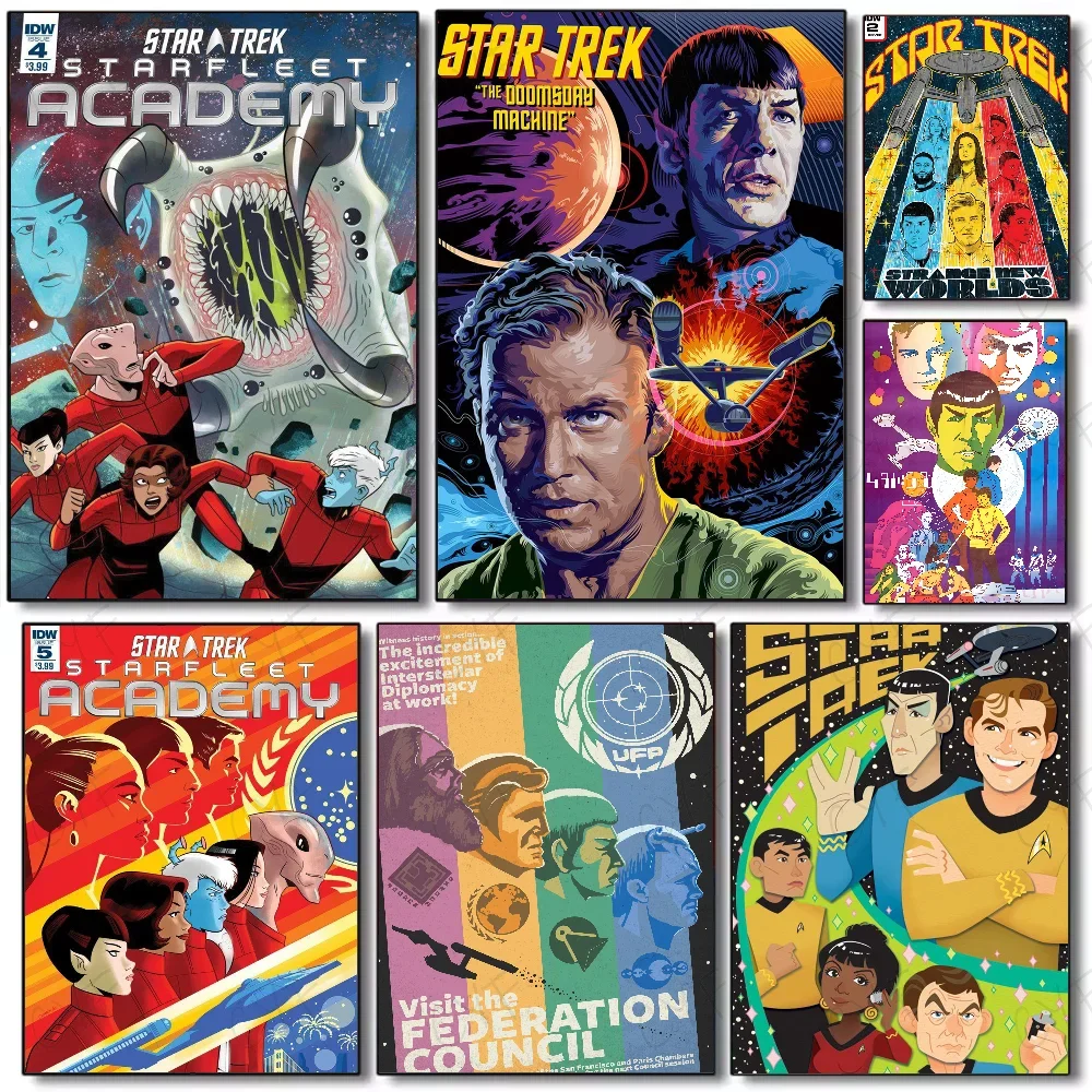 Classic Movie S-Star Trek Post - Home Decor Living Room Ideas บทวิจารณ์และราคา