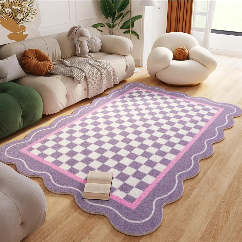 Plaid Children Carpets for Liv - Home Decor Ig บทวิจารณ์และราคา