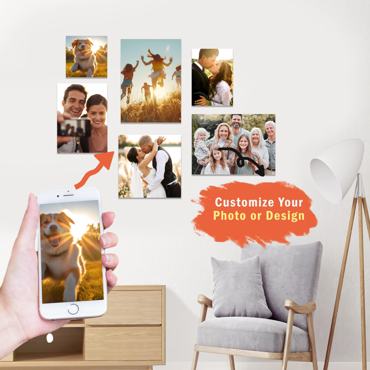 Personalized Custom Canvas Pri - Home Decor Canvas บทวิจารณ์และราคา