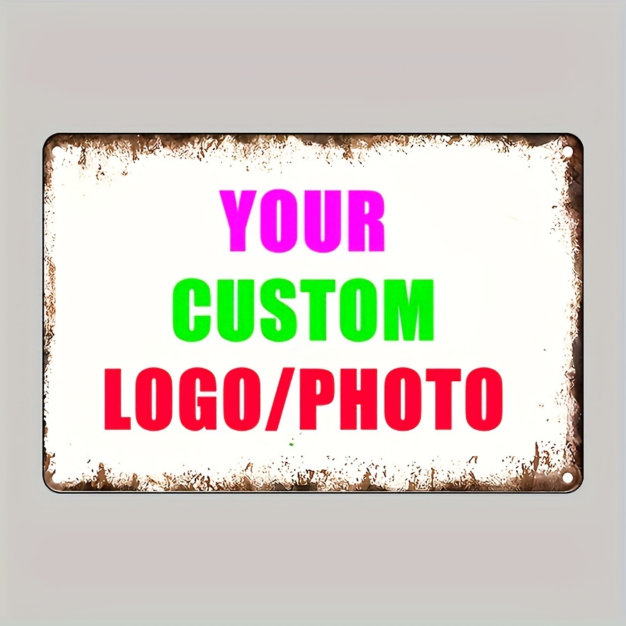 Customizable Tin Sign] Vintage - Home Decor Free Images บทวิจารณ์และราคา