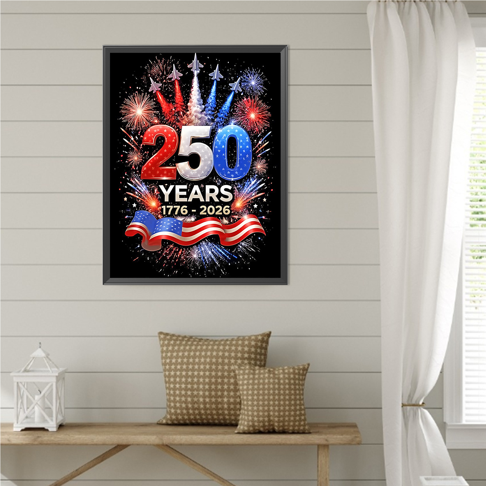 Independence Day Full DIY 5D R - Home Decor Living Room Ideas บทวิจารณ์และราคา
