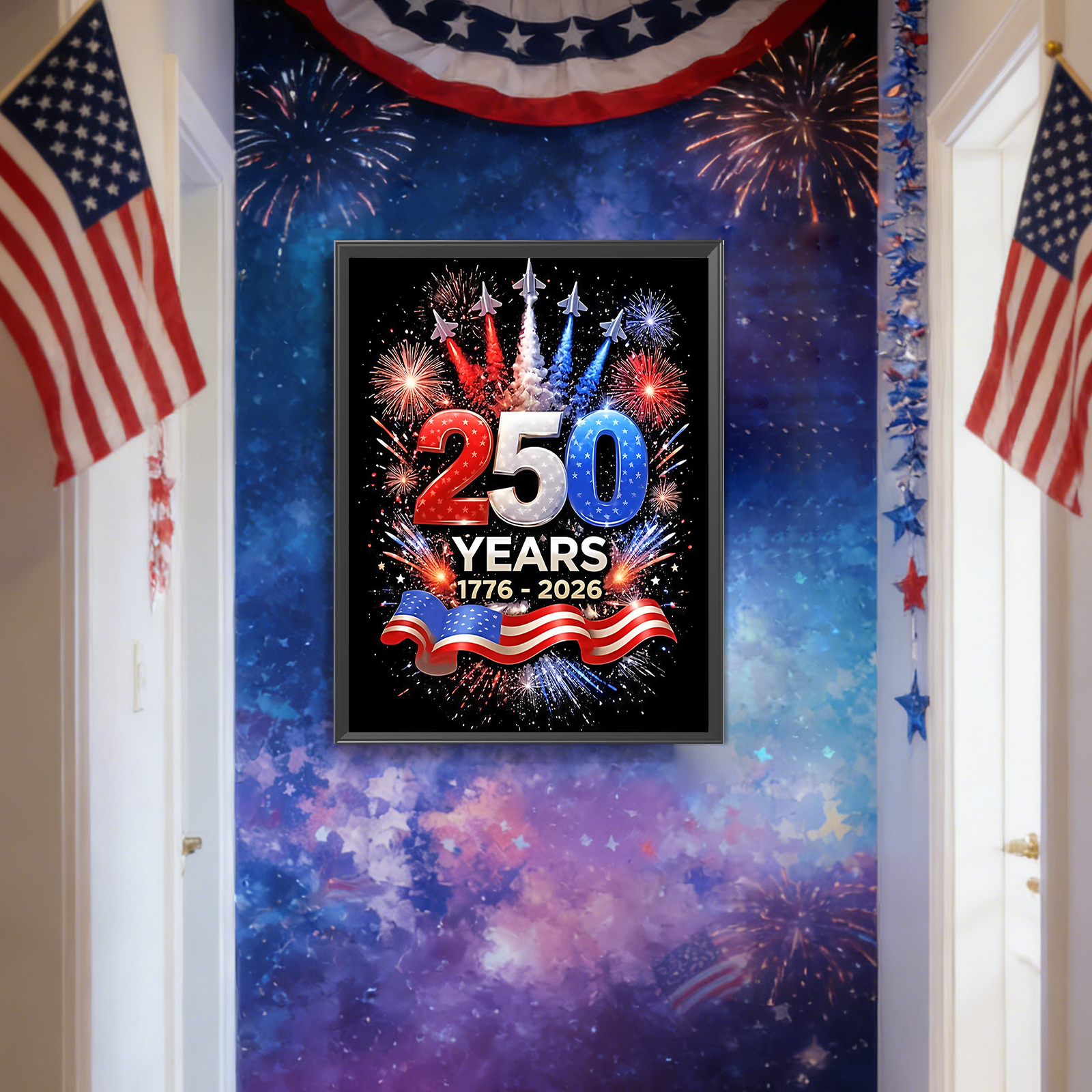 Independence Day Full DIY 5D R - Home Decor Living Room Ideas บทวิจารณ์และราคา