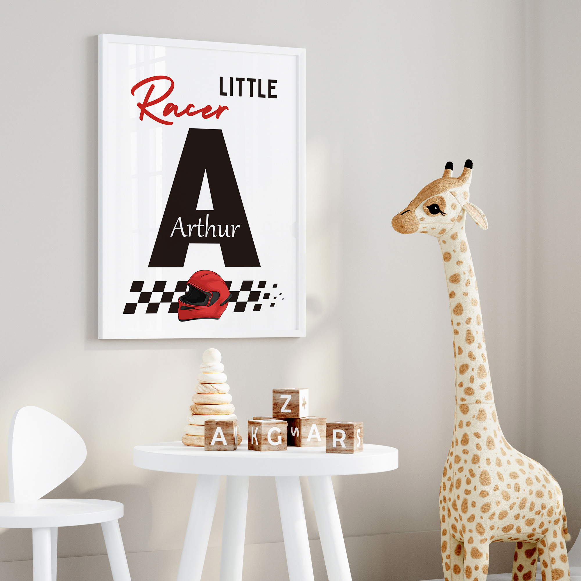 3pcs Personalized Custom Name  - Home Decor On Wall บทวิจารณ์และราคา