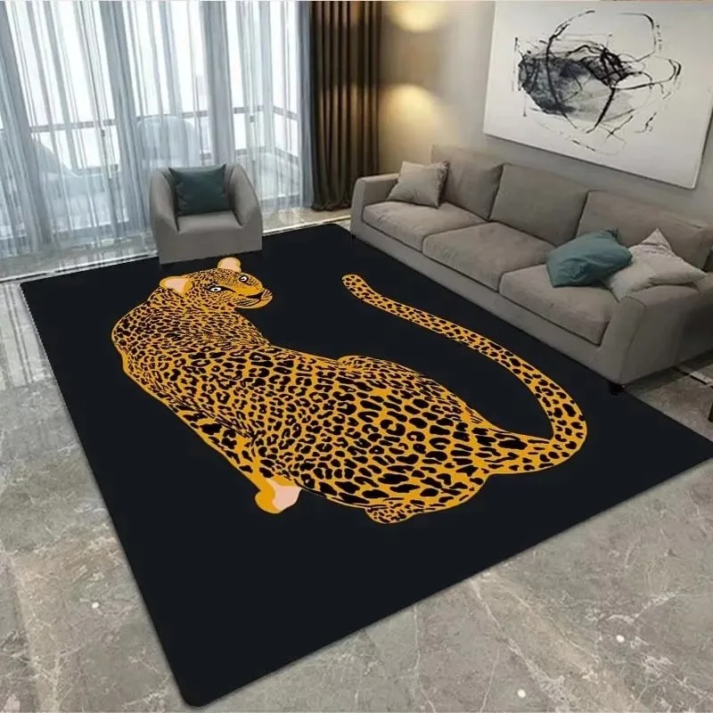 Golden Leopard Design Living R - Home Decor Ig บทวิจารณ์และราคา