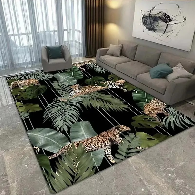 Golden Leopard Design Living R - Home Decor Ig บทวิจารณ์และราคา