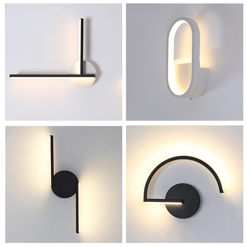 Modern Nordic LED Wall Lamp, M - Home Decor Living Room บทวิจารณ์และราคา