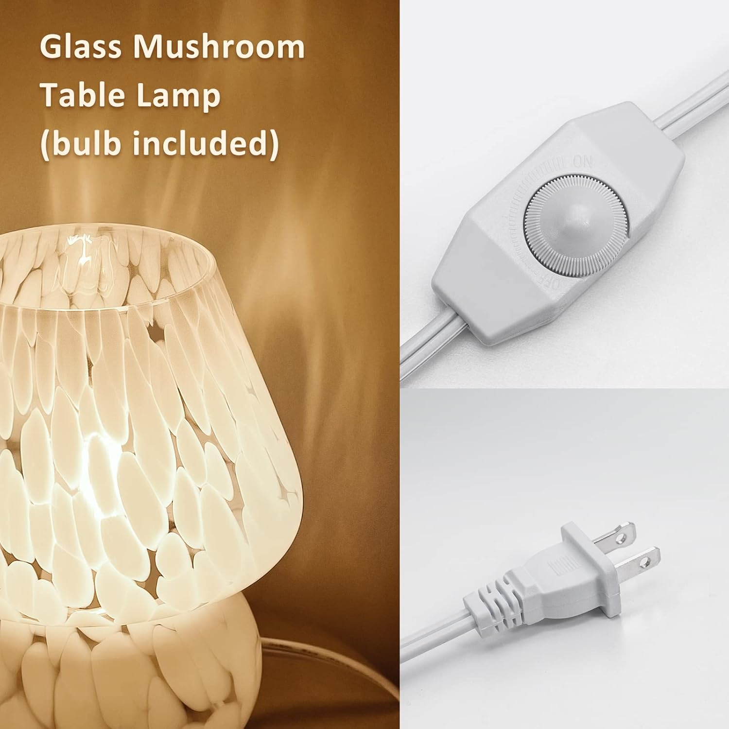 Cute Mushroom Lamp Set of 2, S - Home Decor Living Room บทวิจารณ์และราคา
