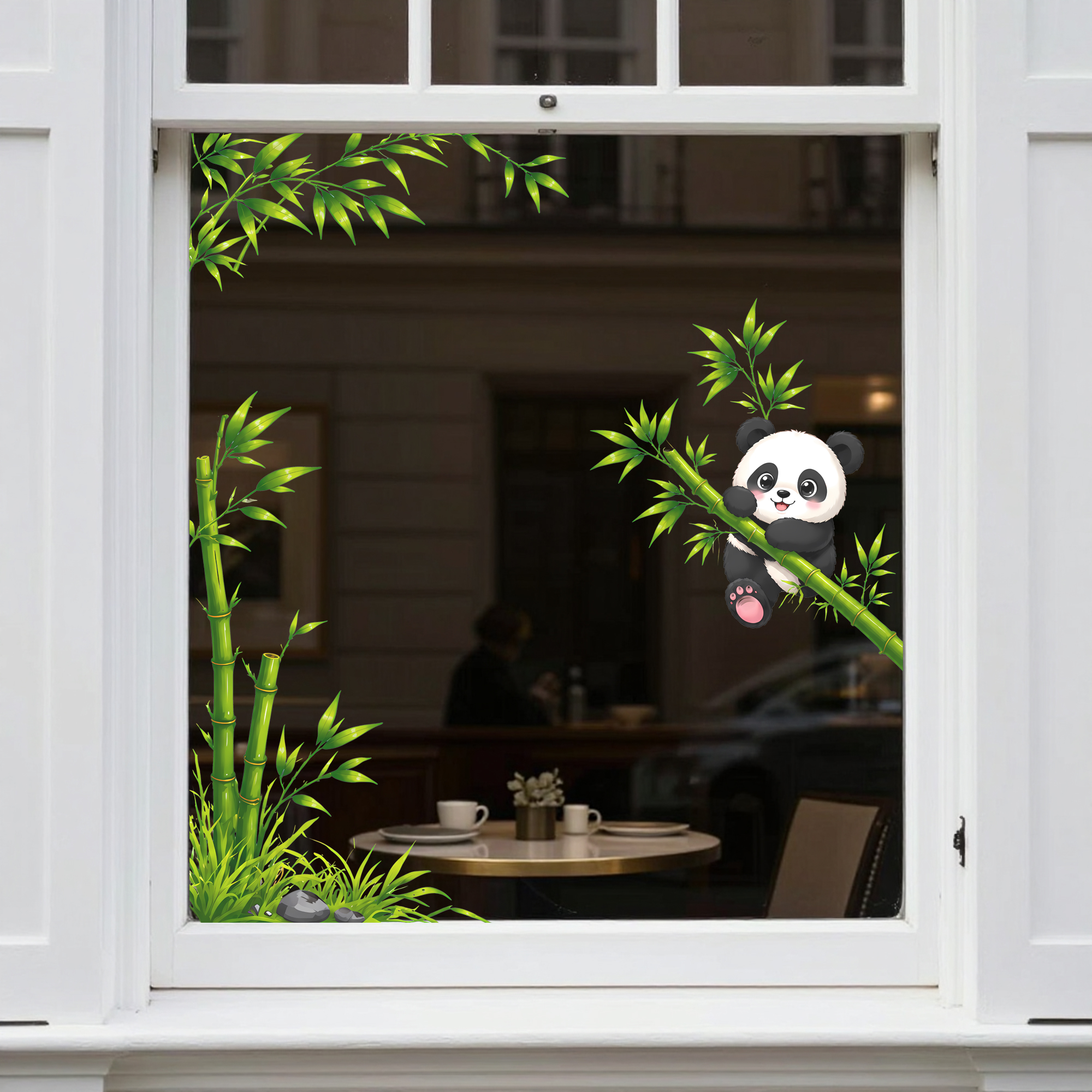 Cute Panda with Bamboo Bathroo - Vanity Home Decor บทวิจารณ์และราคา