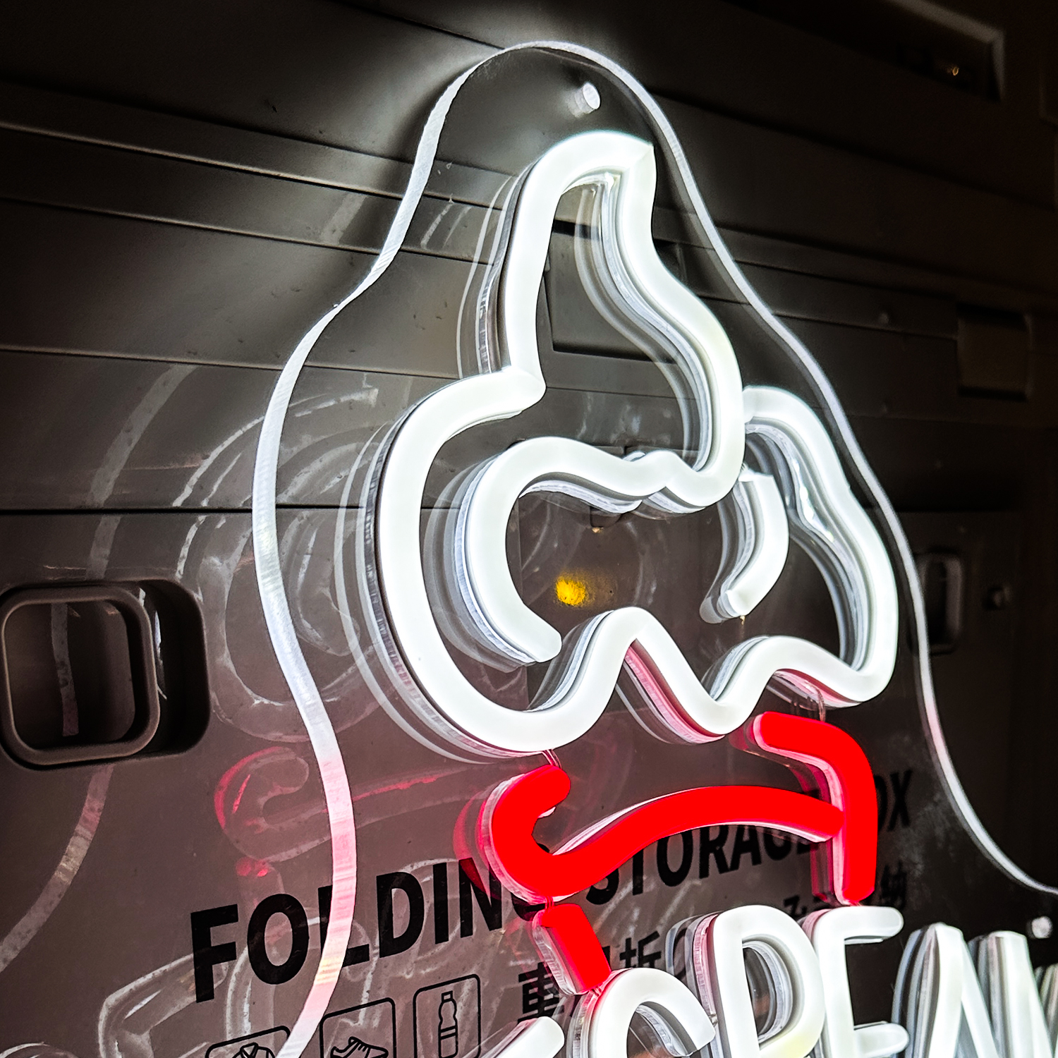 Ice Cream Neon Sign Home Decor - Home Decor Location บทวิจารณ์และราคา