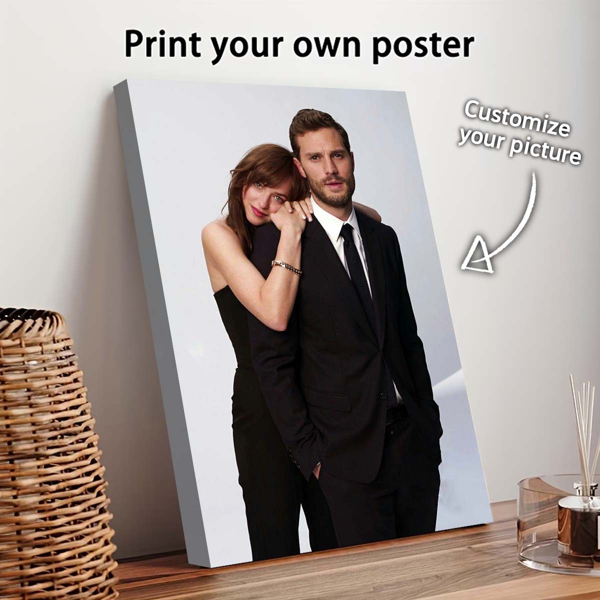 Custom Print Canvas Painting F - Home Decor Canvas บทวิจารณ์และราคา