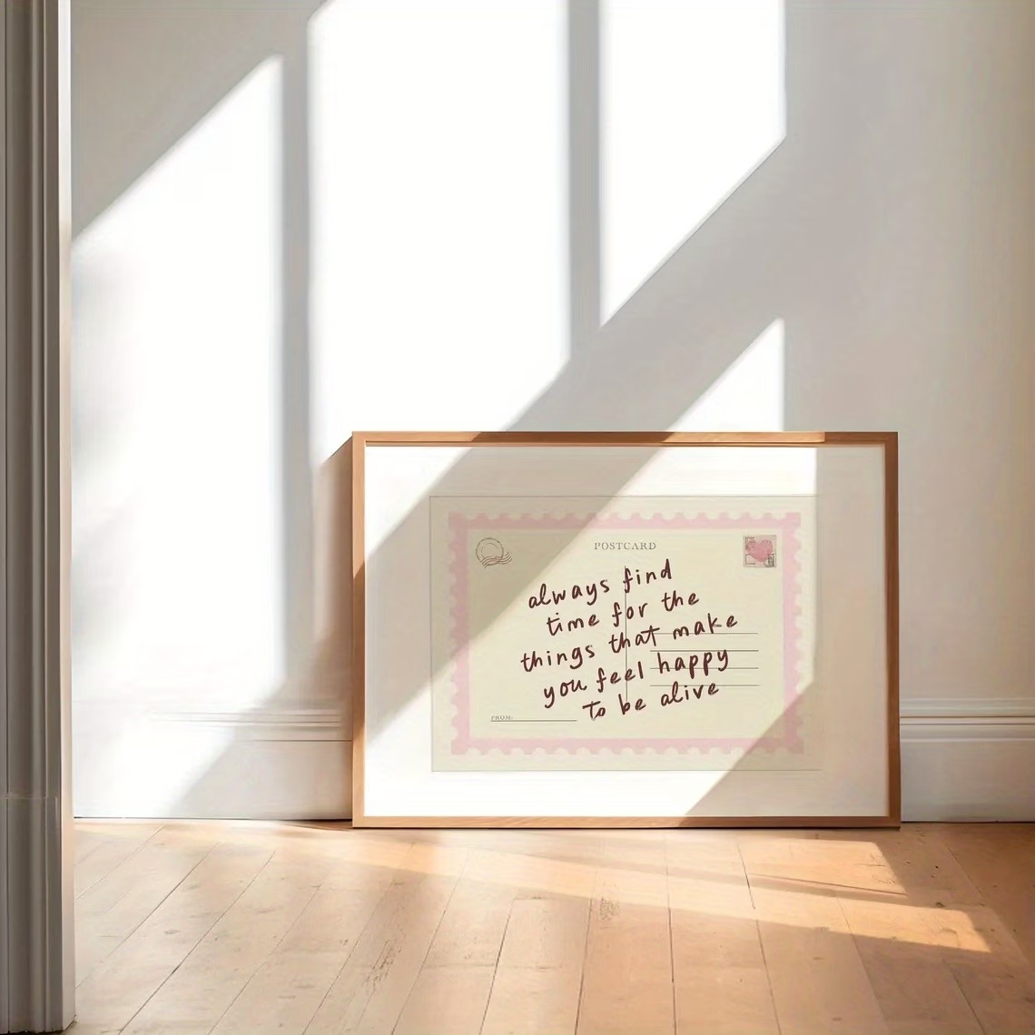 Retro Postcards That Encourage - Home Decor Retro บทวิจารณ์และราคา