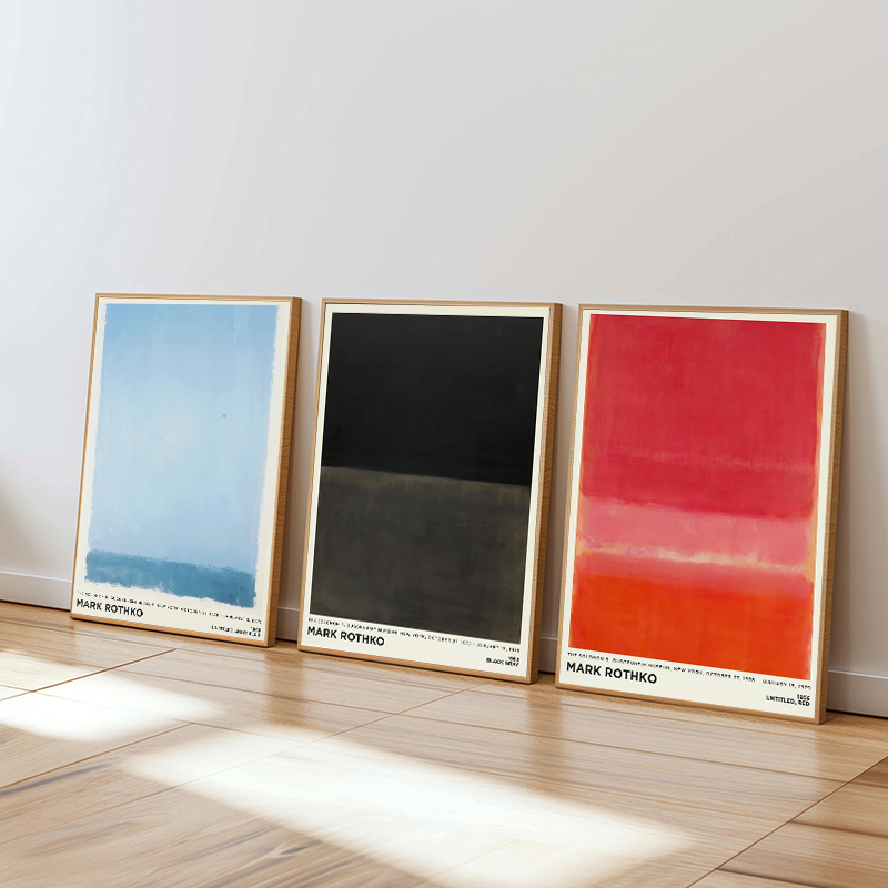 Vintage Minimalist Mark Rothko - Home Decor Exhibition บทวิจารณ์และราคา