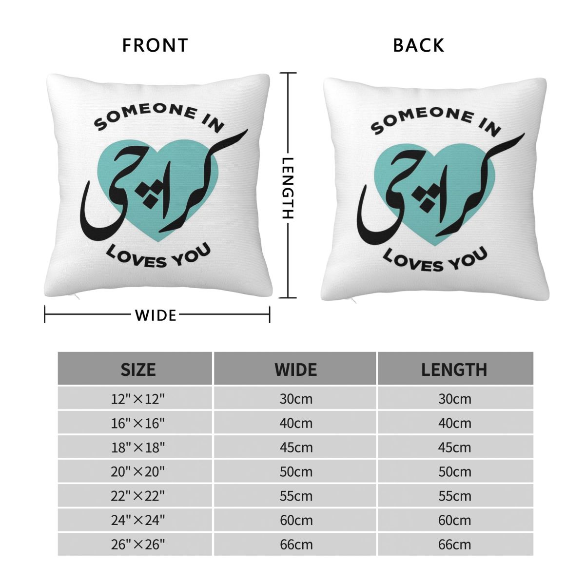 Someone In Karachi Loves You P - Home Decor Karachi บทวิจารณ์และราคา