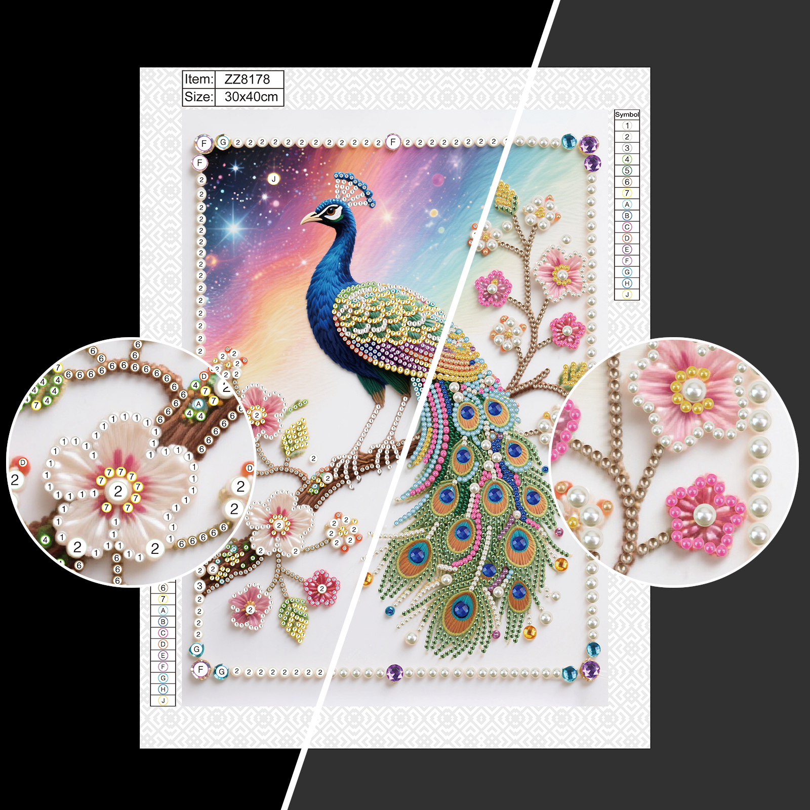 DIY Pearl Diamond Art Painting - Home Decor Quirky บทวิจารณ์และราคา