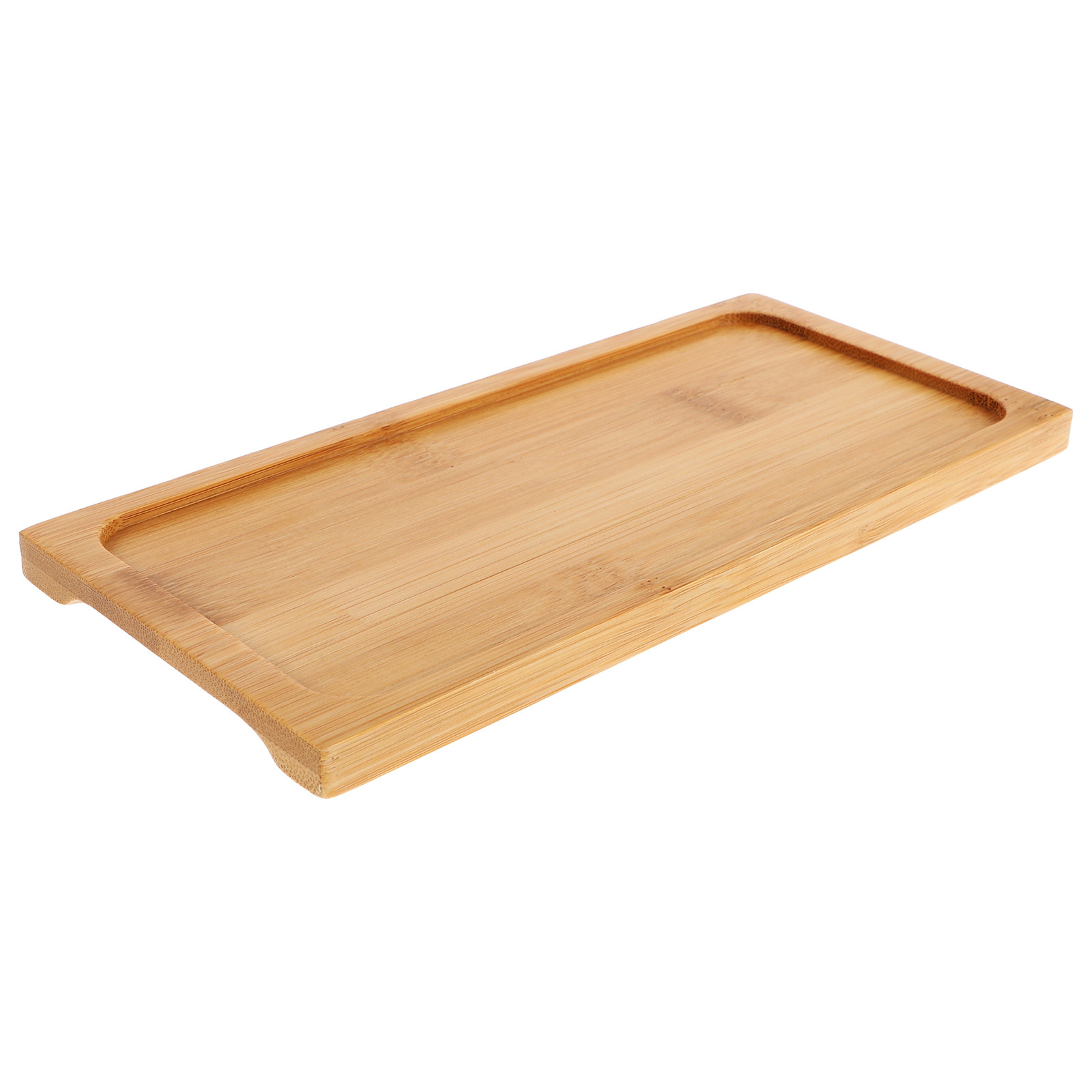 Bamboo Rectangular Serving Tra - Vanity Home Decor บทวิจารณ์และราคา