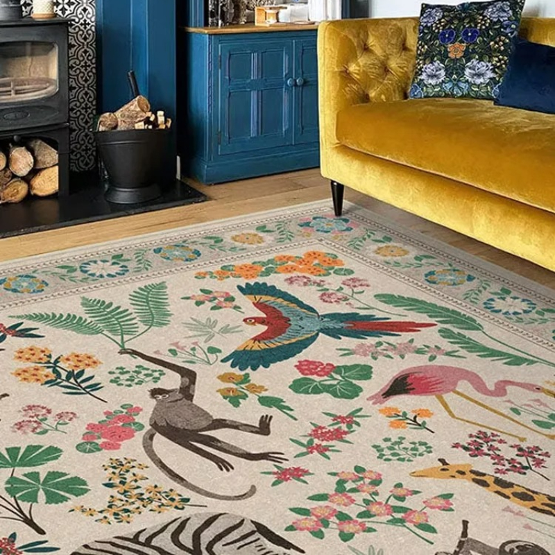 Living Room Carpet Bohemian St - Home Decor Ig บทวิจารณ์และราคา