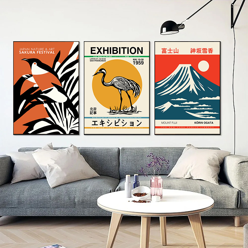 Vintage Culture of Japan Poste - Home Decor Exhibition บทวิจารณ์และราคา