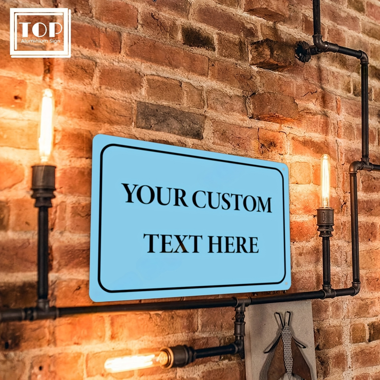 Custom Photo Printed Tin Sign  - Home Decor Free Images บทวิจารณ์และราคา