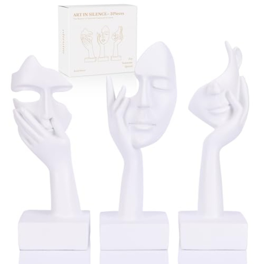 Thinker Large Statue Set - Art - Home Decor Living Room บทวิจารณ์และราคา