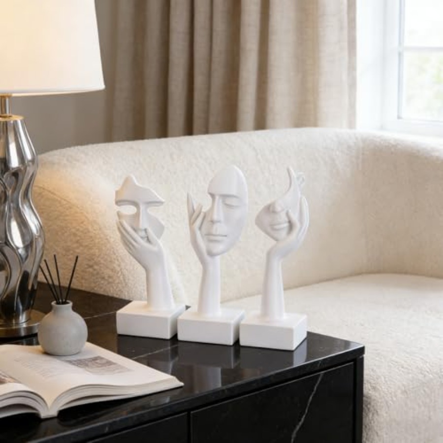 Thinker Large Statue Set - Art - Home Decor Living Room บทวิจารณ์และราคา