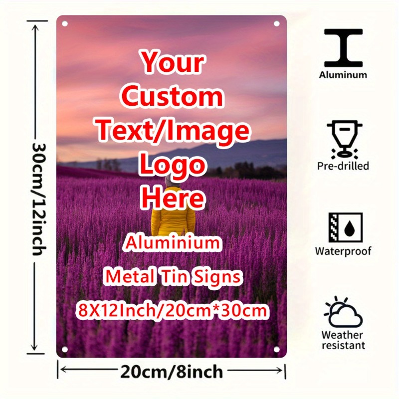 Personalized Custom Metal Sign - Home Decor Free Images บทวิจารณ์และราคา