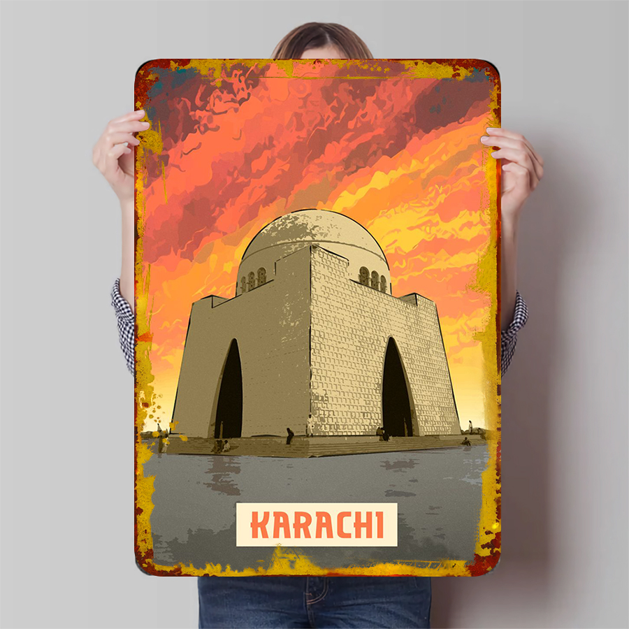 Karachi Pakistan Landmark Fram - Home Decor Karachi บทวิจารณ์และราคา