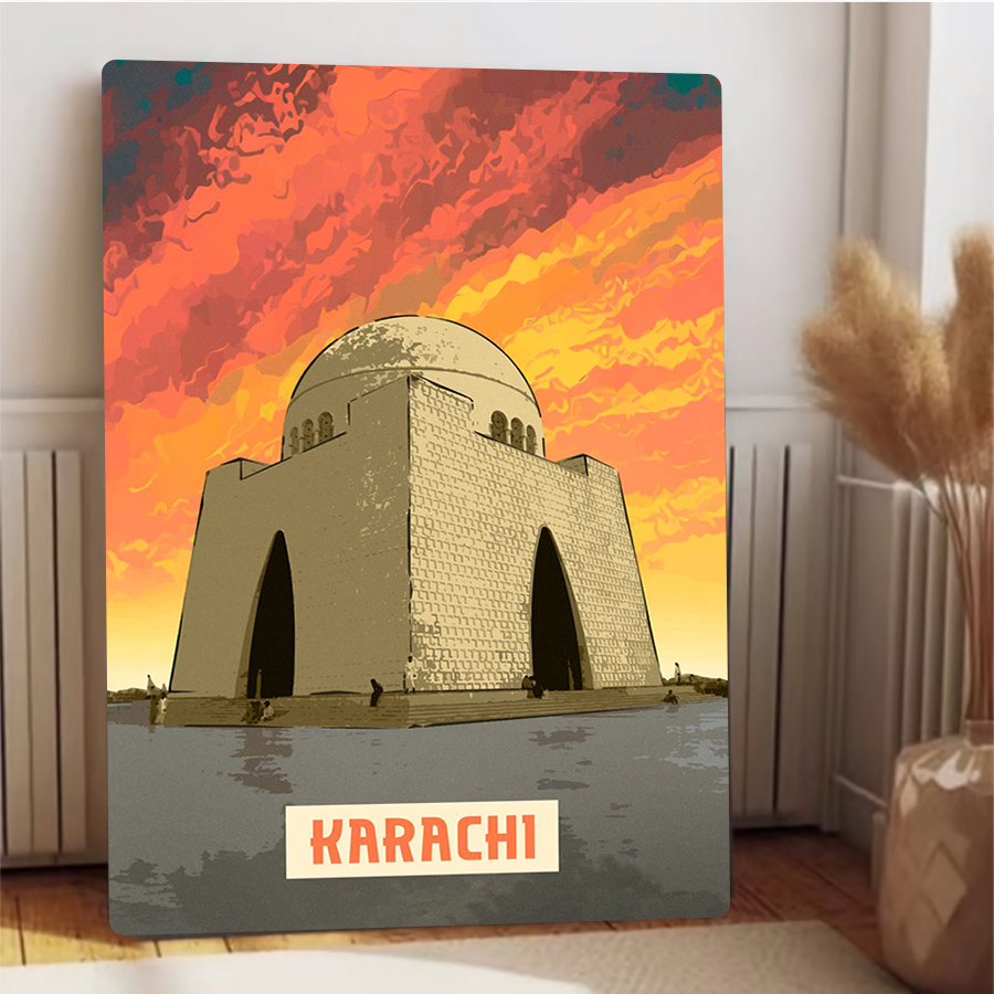 Karachi Pakistan Landmark Fram - Home Decor Karachi บทวิจารณ์และราคา