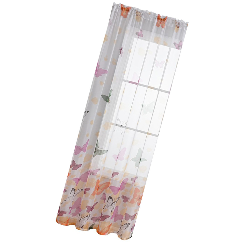 Sheer Curtain Panels Elegant H - Home Decor Curtain บทวิจารณ์และราคา