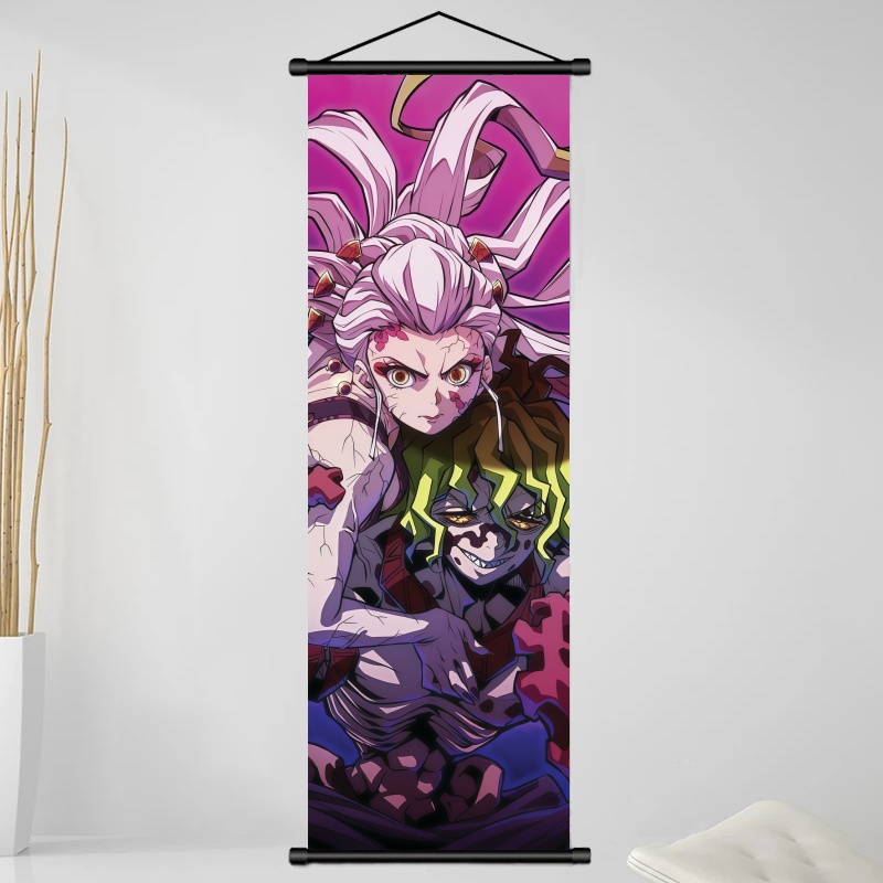 Demon Slayer Daki Hanging Scro - Home Decor Living Room บทวิจารณ์และราคา