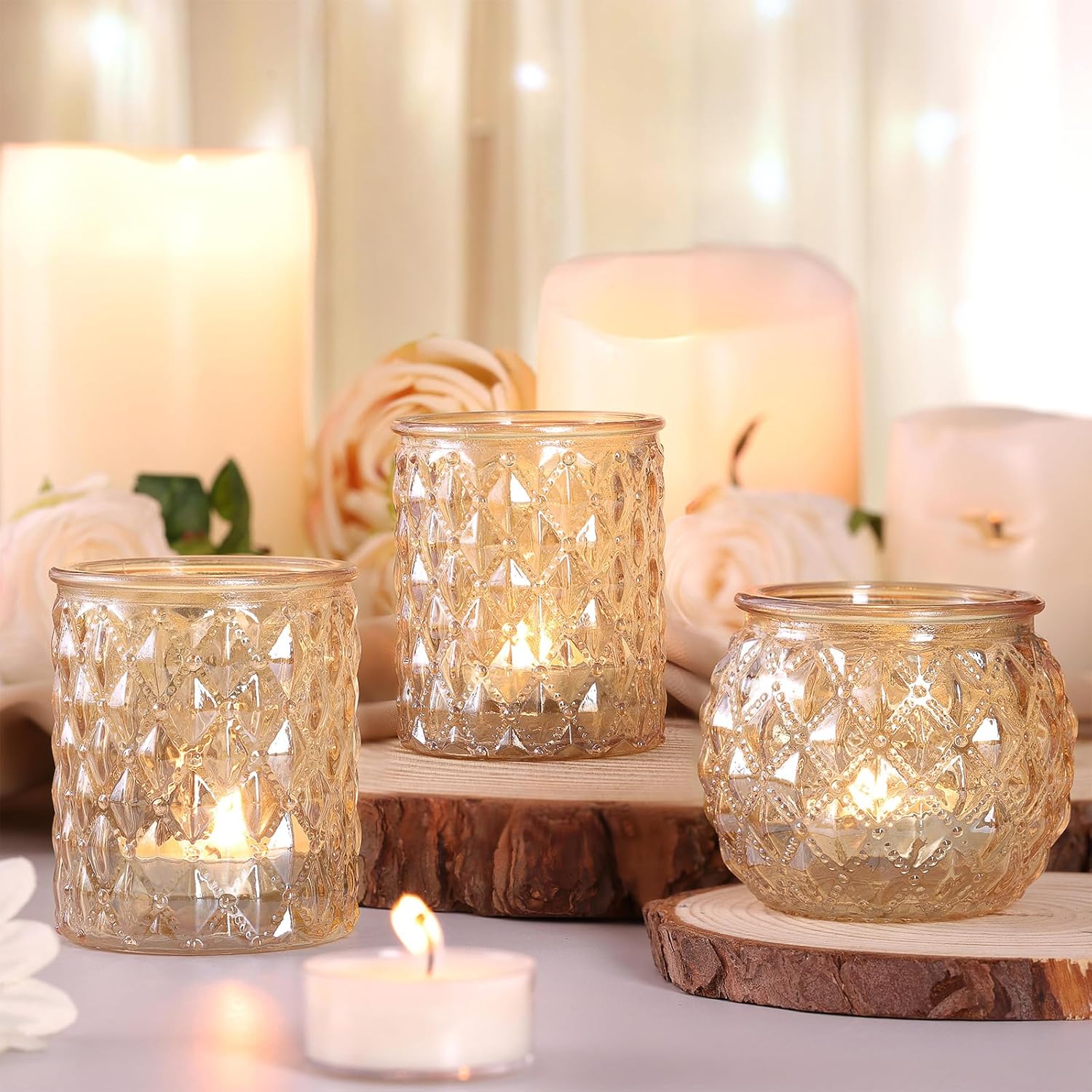 Gold Votive Candle Holders for - Home Decor Free Images บทวิจารณ์และราคา