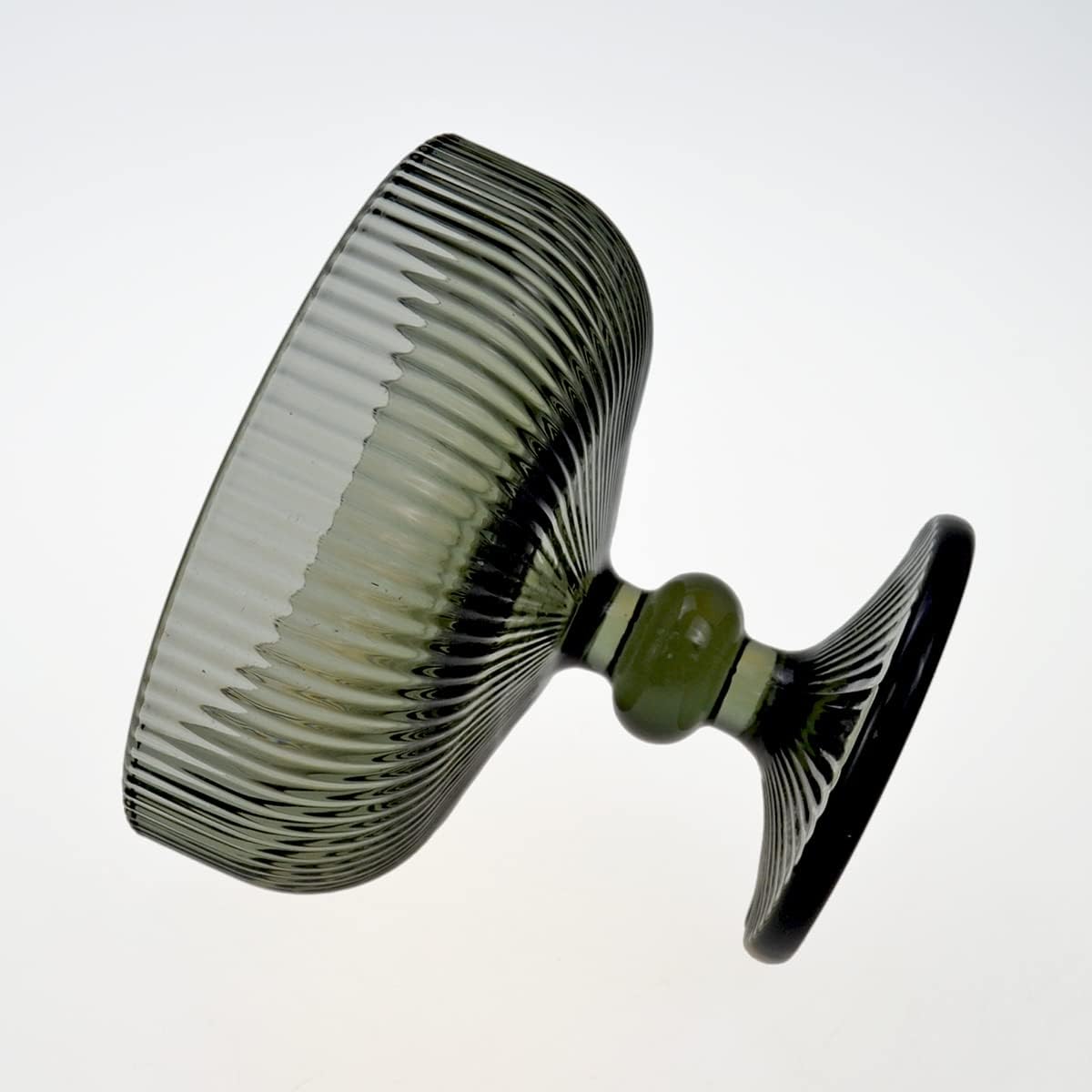 Vintage Ribbed Glass Dessert B - Home Decor Free Images บทวิจารณ์และราคา