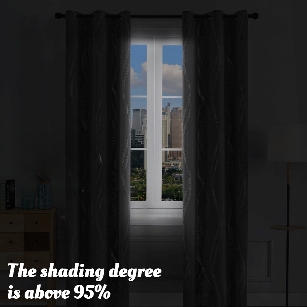 Blackout Curtains Drapes Therm - Home Decor Curtain บทวิจารณ์และราคา