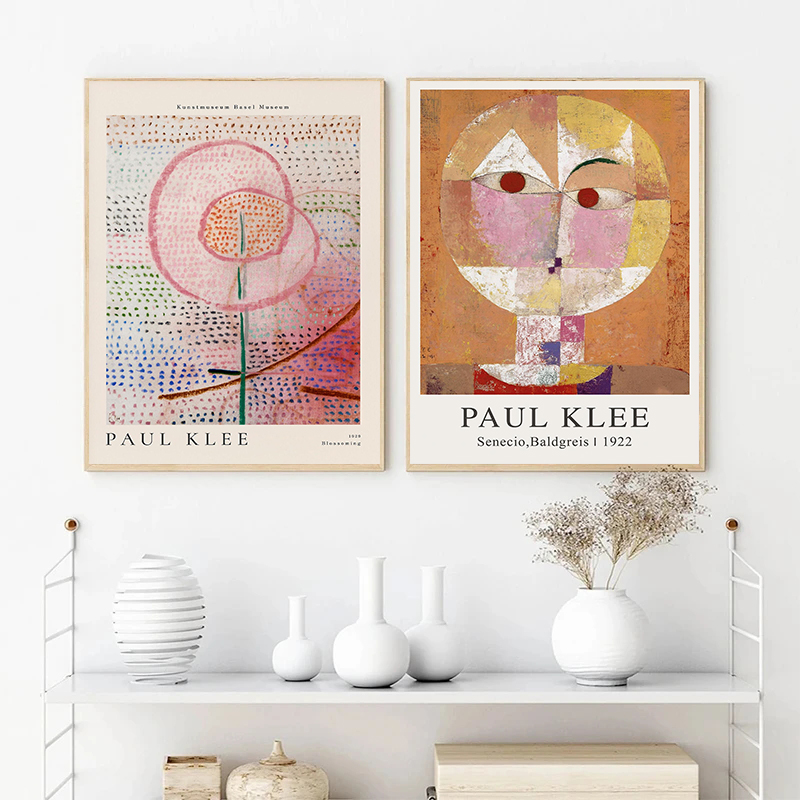 Modern Abstract Paul Klee Exhi - Home Decor Exhibition บทวิจารณ์และราคา