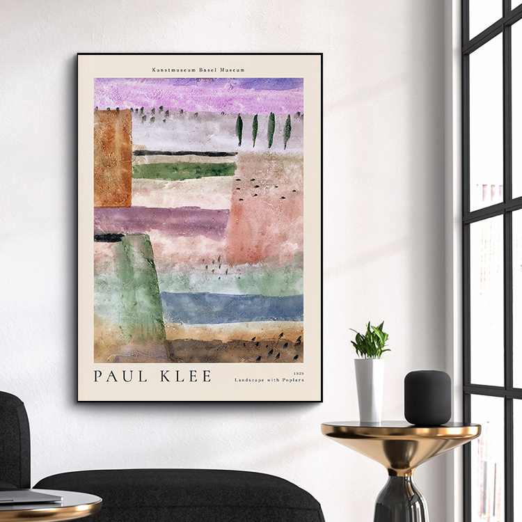 Modern Abstract Paul Klee Exhi - Home Decor Exhibition บทวิจารณ์และราคา