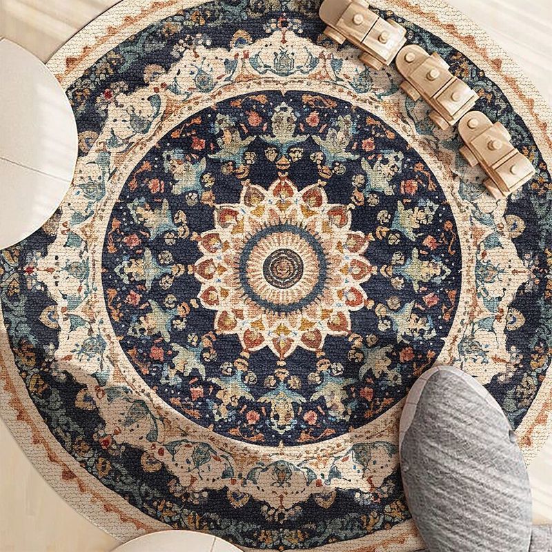 Ethnic Style Mandala Round Car - Home Decor Ig บทวิจารณ์และราคา