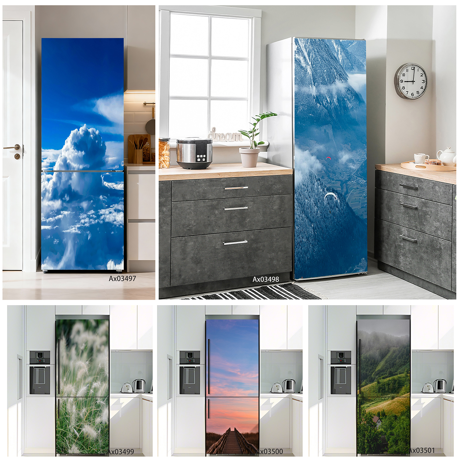 Majestic Snow-capped Alpine Mo - Home Decor Range บทวิจารณ์และราคา
